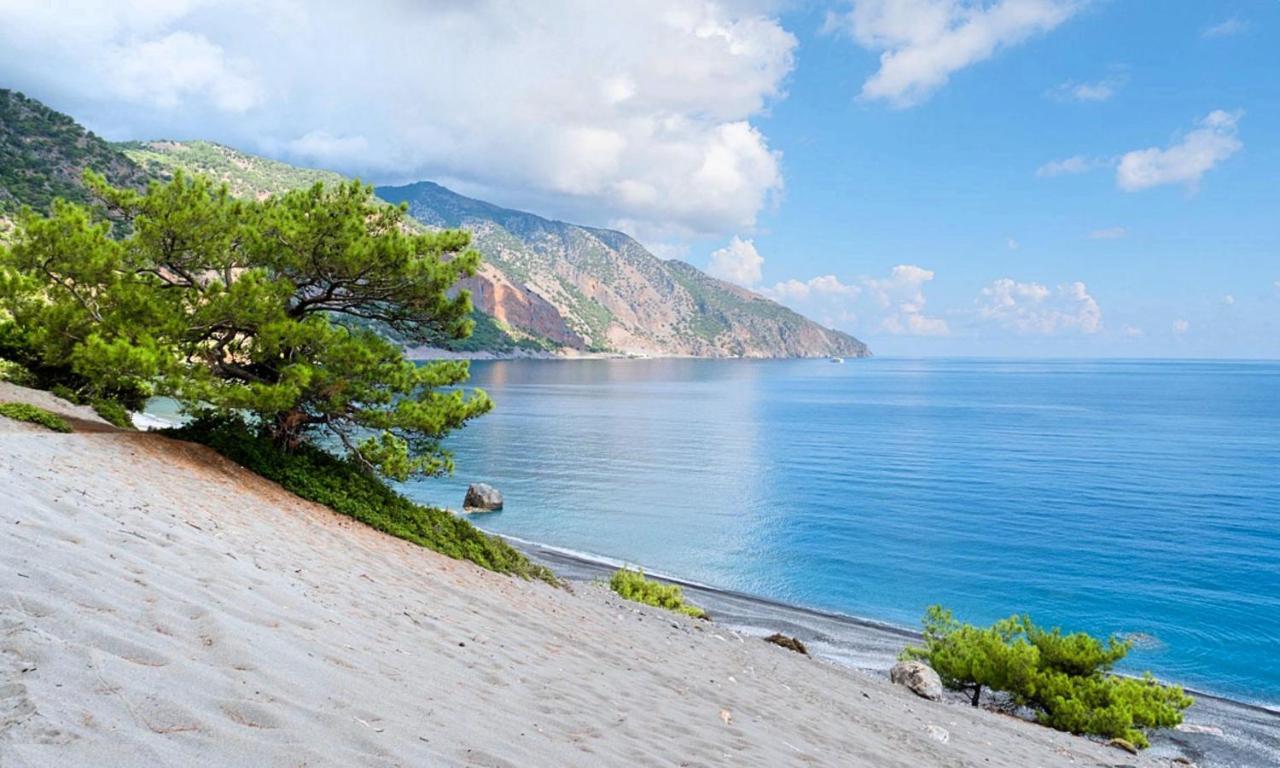 Cretan Sunset Villa Heated Pool Dhramia ภายนอก รูปภาพ