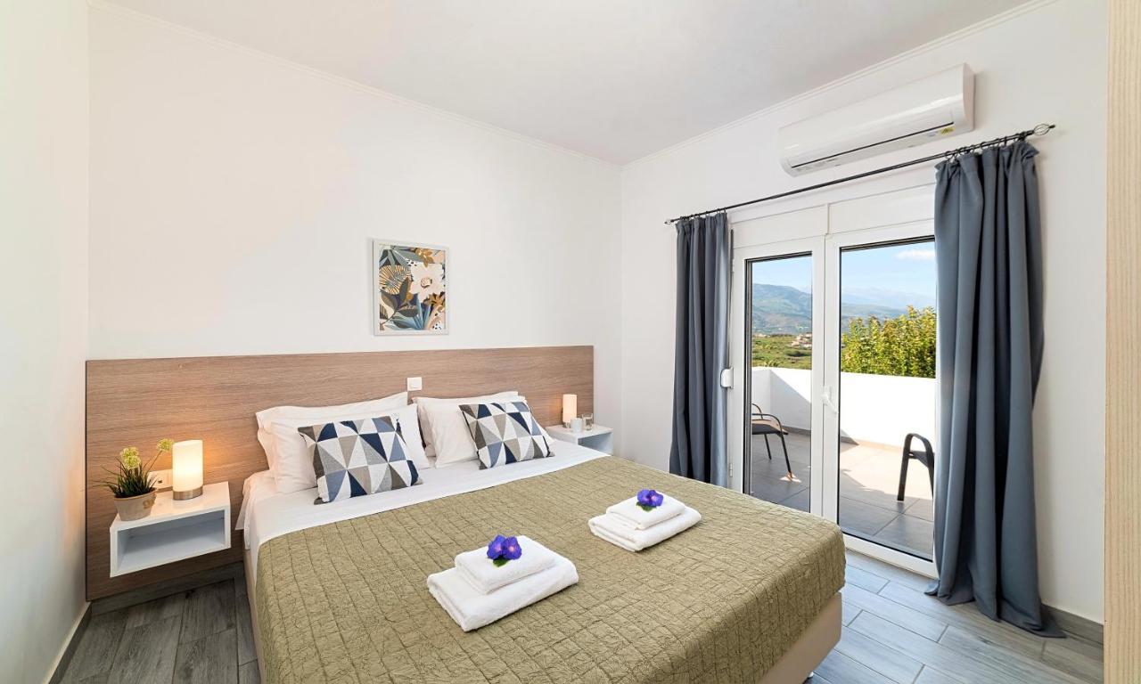 Cretan Sunset Villa Heated Pool Dhramia ภายนอก รูปภาพ